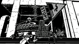Illustration for article titled MadWorld - Black, White, And Red All Over